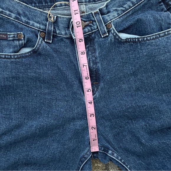 Vintage Lee Riders Women's Patchwork Tie Dye Boho High Rise Flare Jeans - Picture 8 of 10